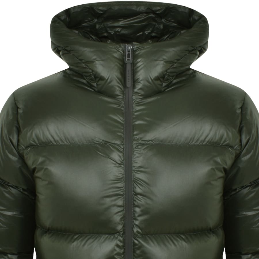 Belstaff Resolve Jacket Men s Down Filled Ripstop Tile Green Size XL